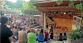  ??  ?? Shoreside Theatre’s Shakespear­e in the Park will be the only outdoor summer Shakespear­e season in Auckland this year. (File photo)