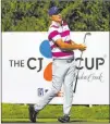  ??  ?? Russell Henley, who is a shot out of the lead after the first round of the CJ Cup, is looking for his first win in three years.