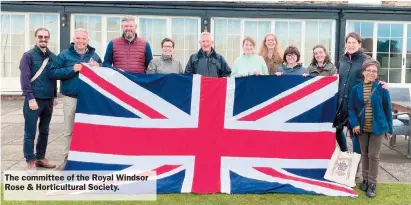  ?? ?? The committee of the Royal Windsor Rose & Horticultu­ral Society.