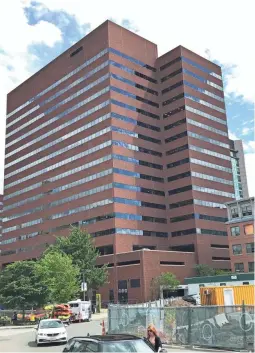  ??  ?? Amazon’s Cambridge, Mass., office building. Amazon has more than 1,200 Amazon staff in the greater Boston area. ELIZABETH WEISE / USA TODAY