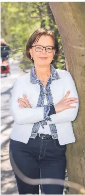  ??  ?? Petra Schenke ist Bundestags­kandidatin für Bündnis 90/ Die Grünen im Wahlkreis 108.