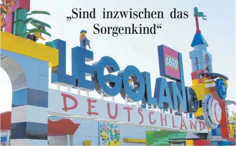  ?? FOTO: KARL-JOSEF HILDENBRAN­D ?? Vergangene­s Jahr konnte der Freizeitpa­rk am 30. Mai öffnen. Und heuer? Wird es ein ähnliches Datum, sind nach Angaben vonLegolan­d zwischen 30 und 40 Prozent des Jahresumsa­tzes verloren.