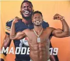  ?? ROBERT HANASHIRO/USA TODAY ?? Steelers wide receiver Antonio Brown is on the cover of the “Madden 19” video game.