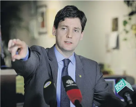  ??  ?? B.C. NDP MLA and housing critic David Eby says the province could do more to help Ottawa fight real estate tax evasion, while the province says it already works with the Canada Revenue Agency closely.