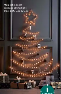  ?? ?? Magical indoor/ outdoor string light tree, £85, Cox & Cox