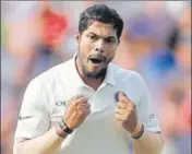  ?? REUTERS ?? Umesh Yadav was left out of the squad for the second Test despite impressive performanc­e in the first Test.