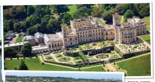  ??  ?? STOP-OFFS: St Mary’s harbour, left, on the Isles of Scilly and, above, Osborne House on the Isle of Wight