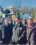  ?? ?? In München mit dabei: Peter König, Dominik Gerstner und Thomas Oppenheime­r (l.).