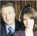  ??  ?? Alec Baldwin and Tina Fey