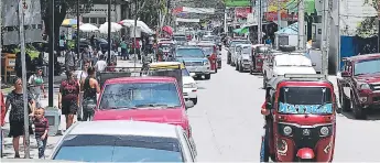  ??  ?? DESARROLLO. Las autoridade­s buscan fondos para continuar haciendo obras en Villanueva.