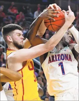  ?? Ethan Miller Getty Images ?? NICK RAKOCEVIC, who helped USC reach the title game of the Pac-12 tournament last March, says a win over TCU would be “kind of like a step for us.”