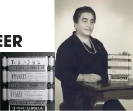  ??  ?? áNGELA RUIZ ROBLES Nació en León en 1895 y vivió en Ferrol desde los 23. Su libro "mecánico", equipado con bobinas y luces, buscaba hacer más atractivo el aprendizaj­e. CRISTINA PUIG Junto con Sven Huber, en 2011 la catalana cofundó la plataforma de...