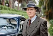  ?? Open Road Films/TNS ?? Liam Neeson takes his turn at bat as Raymond Chandler’s iconic PI Philip Marlowe in “Marlowe.”