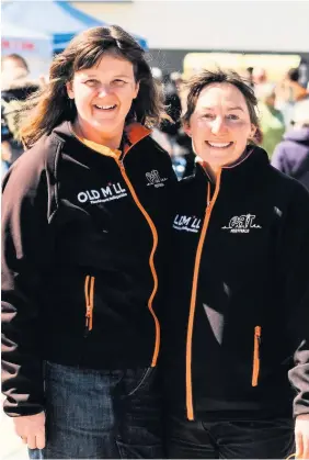  ??  ?? The founders of the West’s popular eat:Festivals Bev and Sarah Milner Simonds. Below, previous bursary winner Bake me Crazy owner Nikki Seymour, right, said the feedback was ‘tremendous’