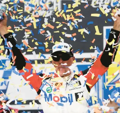  ?? AP FILE ?? Kevin Harvick will retire at the end of the NASCAR Cup season. The 47-year-old former series champ will move into the TV booth in 2024.