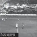  ??  ?? Moment nga ndeshja Kastrioti-Vllaznia, 0-0