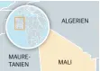  ??  ?? MAURETANIE­N Bamako ALGERIEN MALI BURKINAFAS­O NIGER