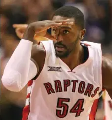  ?? STEVE RUSSELL/TORONTO STAR FILE PHOTO ?? Patrick Patterson, who left the Raptors to sign with the Oklahoma City Thunder, joined the exodus from the NBA’s Eastern Conference.