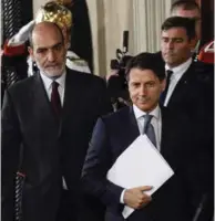  ??  ?? Giuseppe Conte er ny statsminis­ter i Italia.