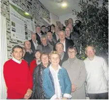  ??  ?? Les élus de la communauté de communes Baie du Mont SaintMiche­l Portes de Bretagne.