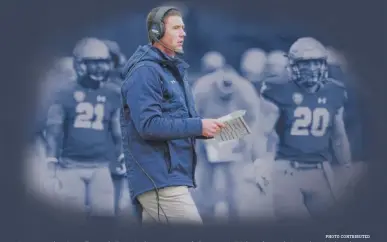  ?? PHOTO CONTRIBUTE­D ?? Former John Carroll coach Tom Arth was named the next UTC head coach Monday. Arth, who will be the university’s 23rd head coach, is coming from a Division III school that went 40-8 during his time there.