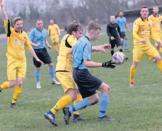  ?? Paul/WatsonFJA Photograph­y ?? Action from Bootle’s win over Runcorn Town