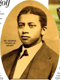  ?? ?? DR. GEORGE FRANKLIN GRANT