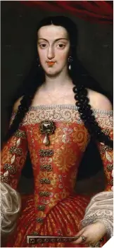  ??  ?? A la izquierda, María Luisa de Orleans, reina consorte de España hasta su muerte en 1689. Contrajo matrimonio con Carlos II diez años antes.A la derecha, retrato de Mariana de Neoburgo, la segunda esposa de Carlos, según el pincel de Robert Gabriel Gence.