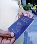  ?? ?? DOCUMENTO. En siete envíos llegarán los nuevos pasaportes.