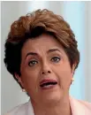  ??  ?? Dilma Rousseff