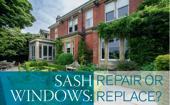  ??  ?? Above: These single-glazed timber frame sash windows have been upgraded via the installati­on of Ventrolla’s draught-proofing system. For a unit measuring 1m in width and 1.5m in height, expect to pay between £400 and £700 for a renovation and draught-proofing service, depending on the level of work required. Above right: An expert Ventrolla craftsman applying a putty finish where the edges of the glazing meet the timber on the sash. This is used on the external side of the window to give an authentic look