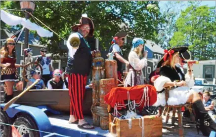  ?? FILE PHOTO — ONEIDA DAILY DISPATCH ?? Pirates are set to invade Sylvan Beach on Thursday, July 22to kick off the 5th Annual Pirate’s Weekend.