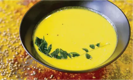  ?? Melissa Phillip / Staff photograph­er ?? This soup is just one of the myriad tasty ways butternut squash can be prepared.