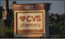  ?? DAVID PAUL MORRIS — BLOOMBERG ?? Blue Shield of California is considerin­g not using CVS Pharmacy.