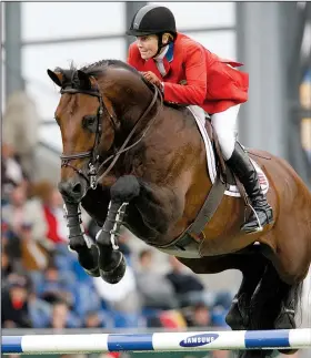  ?? AP/HERMANN J. KNIPPERTZ ?? a two-time Olympic silver medalist, is supporting measures that would call for trainers and coaches in the United States Equestrian Federation to be subject to mandatory background checks to combat sexual abuse.