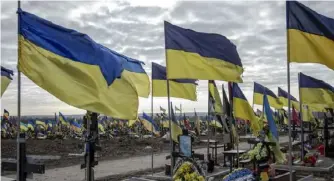  ?? ?? Ukrayna ordusu iki yılda büyük kayıplar verdi. (Fotoğra:aa)