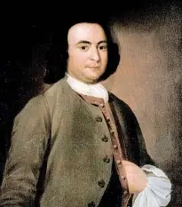  ?? DOMINICW. BOUDET ?? George Mason, circa 1750, was a delegate from Virginia to the U.S. Constituti­onal Convention.