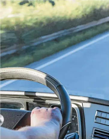  ?? 123RF ?? Truck driver Henry McTaggart is so fed up with bad driving he is writing to the NZTA with his ideas on how to improve road safety with better infrastruc­ture.