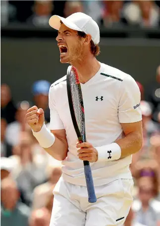  ?? MICHAEL STEELE/GETTY IMAGES ?? What looked at first like an innocuous twinge has developed into the greatest challenge of Andy Murray’s career.