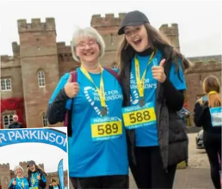  ?? ?? Dedicated Maureen and Sam will take on walking challenge for charity