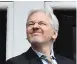  ??  ?? Julian Assange