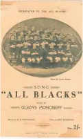  ?? PHOTO / NZME ?? The All Blacks sheet music can be viewed at the MTG.