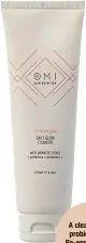  ??  ?? A cleanser with probiotics, OMI Re-energize Daily Glow Cleanser.