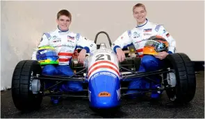  ?? ?? IndyCar stars Daly and Newgarden raced in Formula Ford on way up