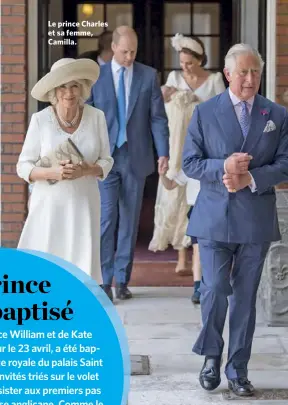  ??  ?? Le prince Charles et sa femme, Camilla.