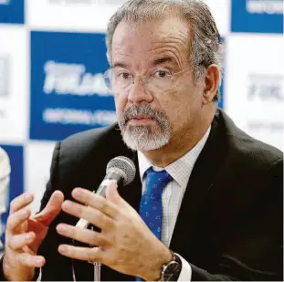  ?? Tomaz Silva 27.abr.2108/divulgação Agência Brasil ?? Com o silêncio do presidente Michel Temer, o ministro da Segurança Pública, Raul Jungmann, se pronunciar ontem sobre o conteúdo do memorando da CIA