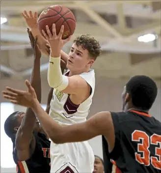  ?? Pam Panchak/Post-Gazette ?? Steel Valley senior Cam Polak ranks second in the WPIAL in scoring with 31.5 points game. He has scored at least 40 points three times. a