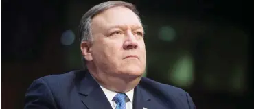  ?? Foto: AFP/Saul Loeb ?? Mike Pompeo