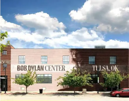  ?? Photo courtesy of the centre ?? TIMES THEY ARE A CHANGING: The Bob Dylan Center in Tulsa, Oklahoma.