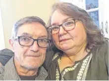  ?? CONTRIBUTE­D ?? Just three months after Darrell Yetman married Patricia Collins Yetman, he was diagnosed with prostate cancer. Her support was key in his recovery. “We are probably more in love now than we have ever been,” said Collins Yetman.